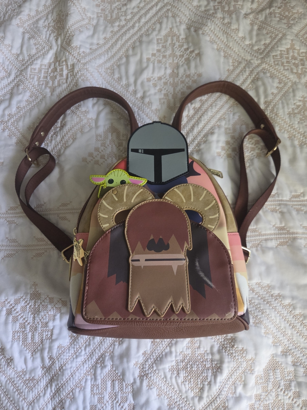 Loungefly Star Wars The Mandalorian Bantha Figural Mini Backpack